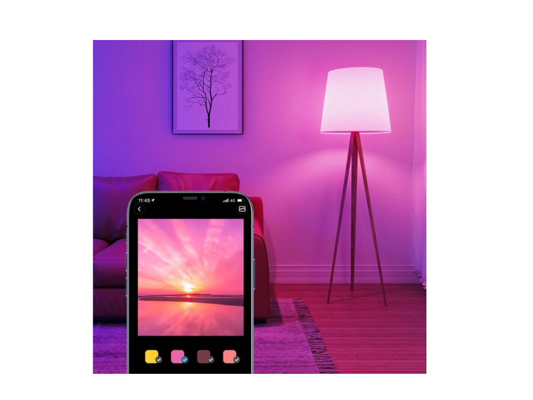 Govee WIFI & Bluetooth Smart Light Bulb 800lm - 1Pack Govee WIFI & Bluetooth Smart Light Bulb 800lm - 1Pack